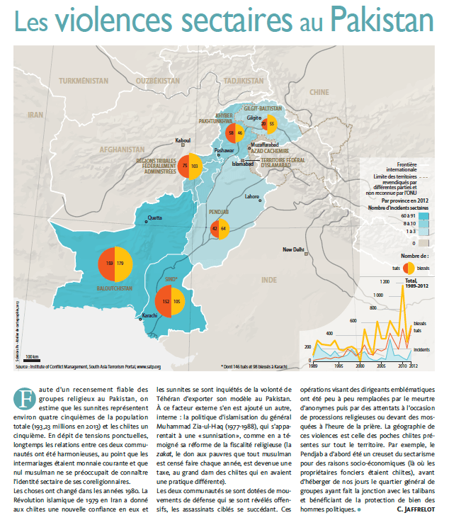 Carte blanche :  Les violences sectaires au Pakistan par Christophe Jaffrelot