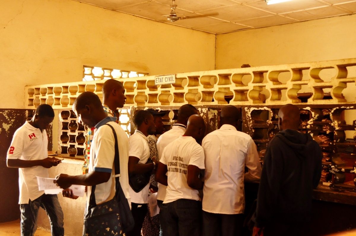 Bouaflé subprefecture, Côte d'Ivoire, January 2019.