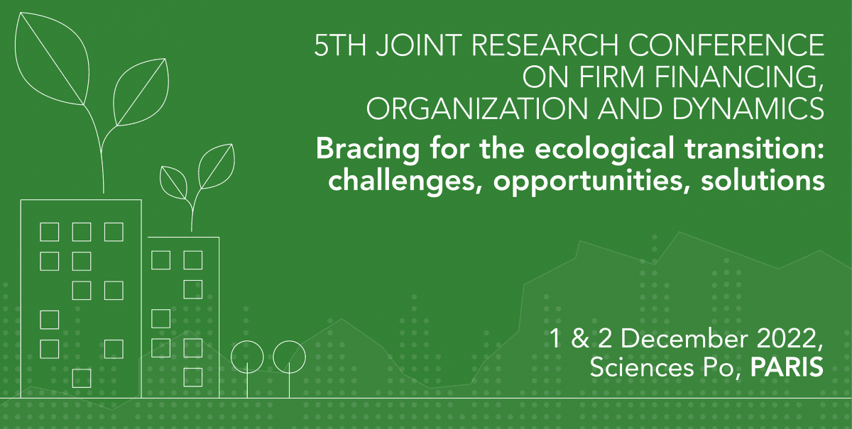 Buildings with trees and leaves on green background with growth curve