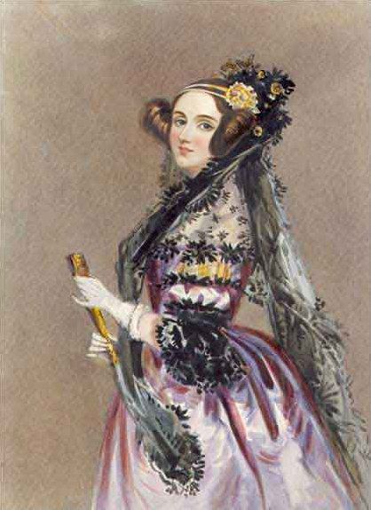 Sciences Po - Painted portrait of Ada Lovelace
