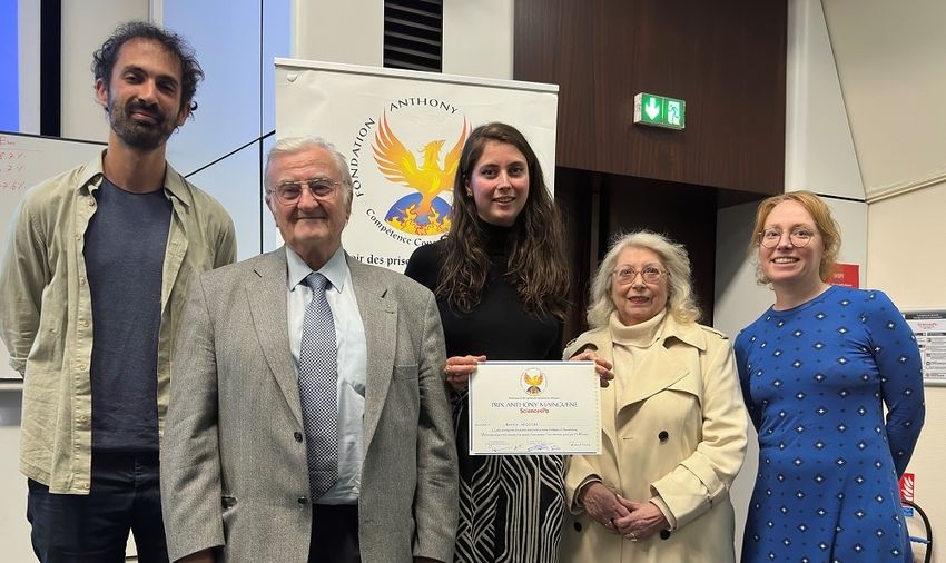 A. Bouayad, M. Mainguené, N. Nicolas, Mme Mainguené et C. Johnson