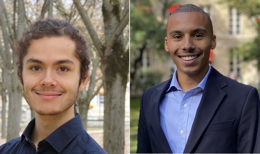 Brice Bai et Eliott Nouwozan