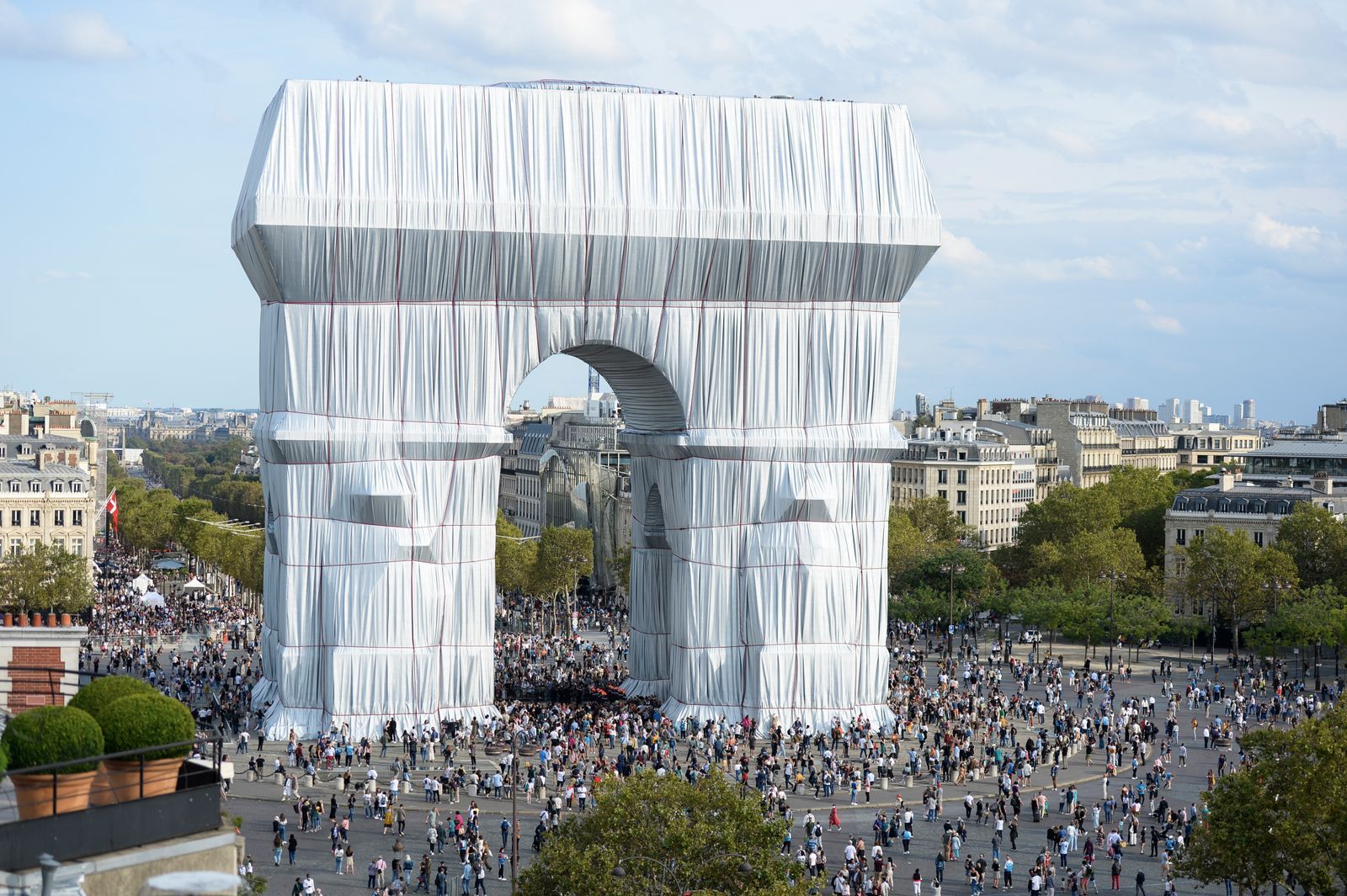 Arc de Triomphe empaqueté
