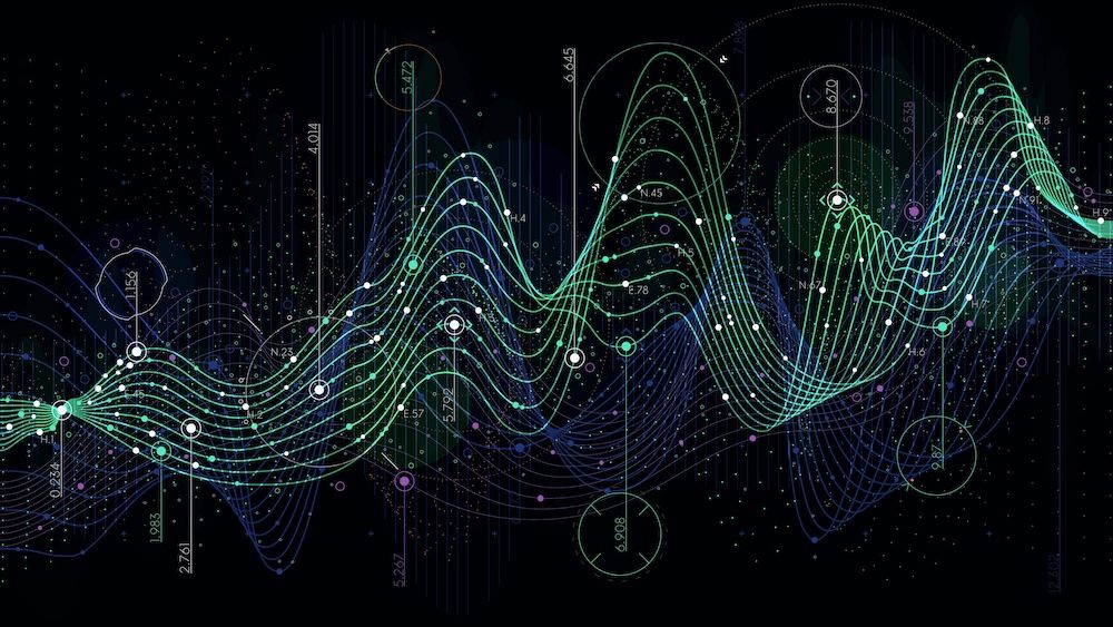 Stylised calendar data statistics