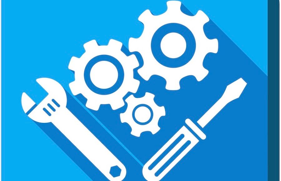 Glyph icon for mechanics tools