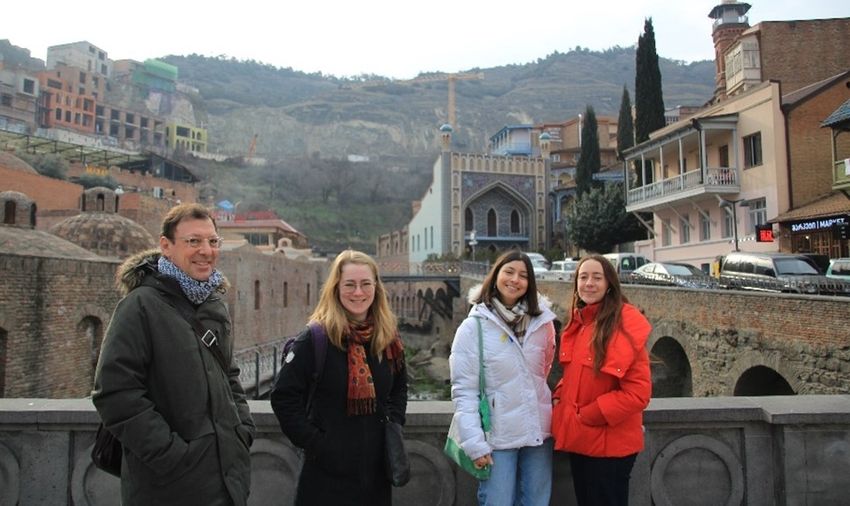 Sylvain Salzberg, Emma Huet, Hemma Jari et Alexandra Ghittino
