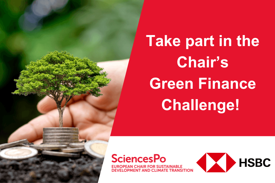 Take part in the Chair's Green Finance Challenge!