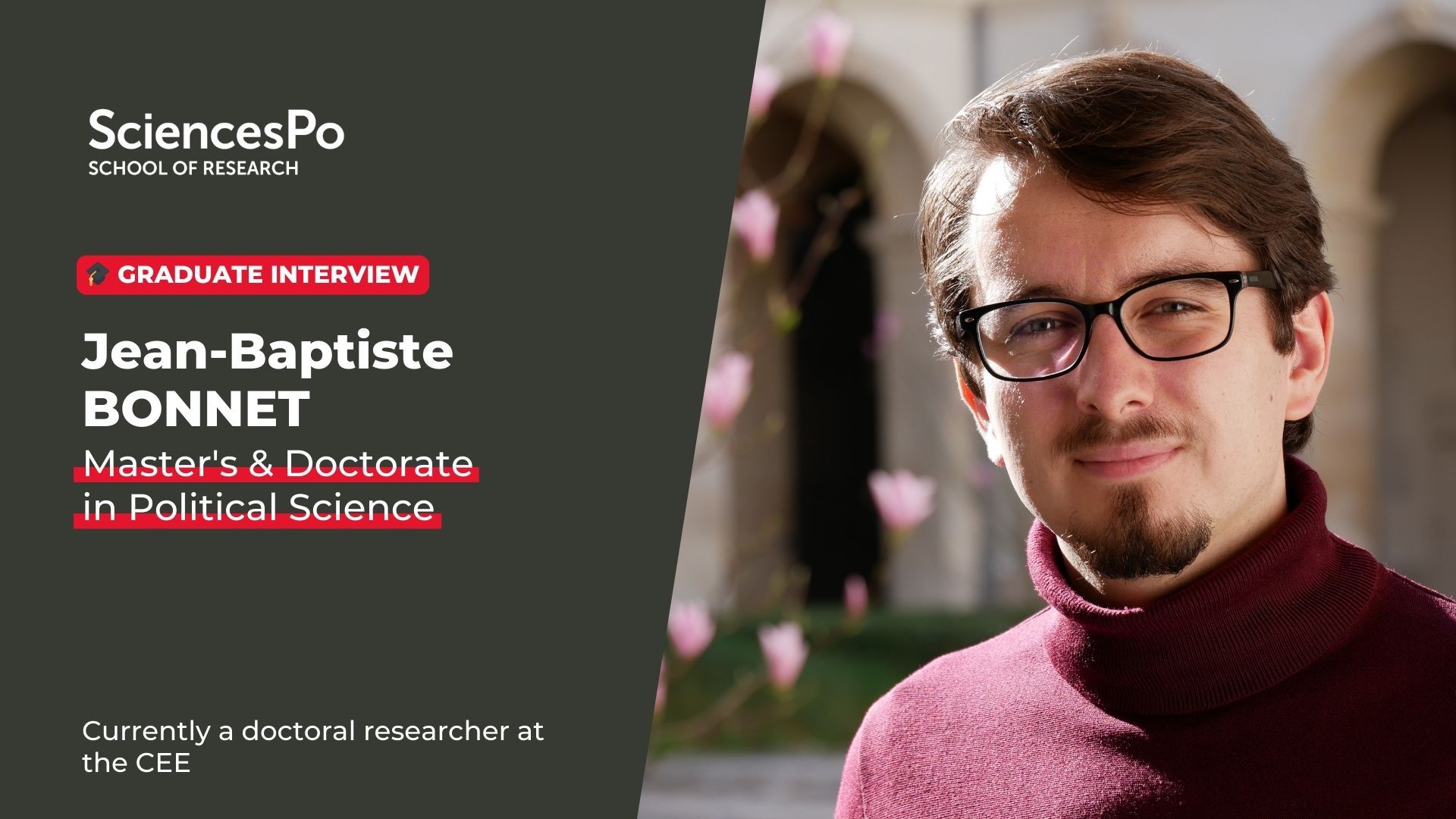 Jean-Baptiste BONNET, Master's & Doctorate in Political Science
