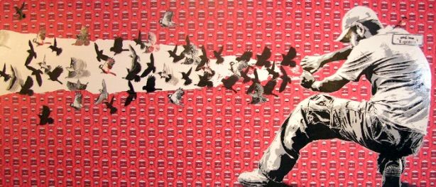 Street art by Lapiztola