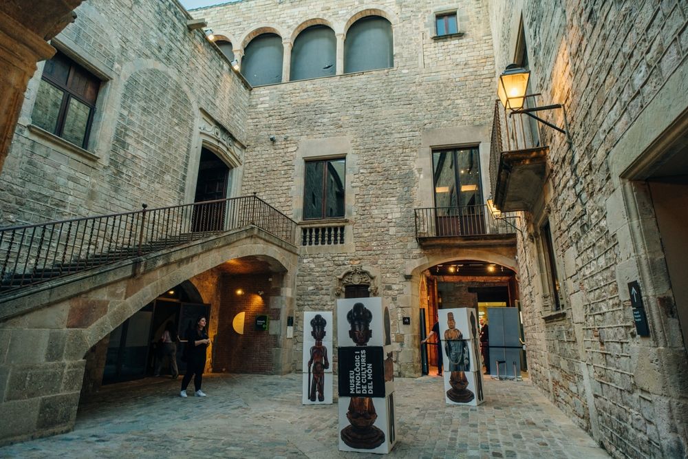 Entry of the Picasso museum in Barcelona, May 2024.
