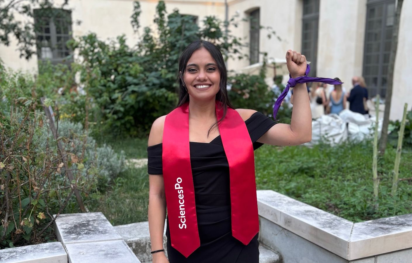 Valentina Cantor Lesmes, a recent graduate from the Master’s in Human Rights and Humanitarian Action