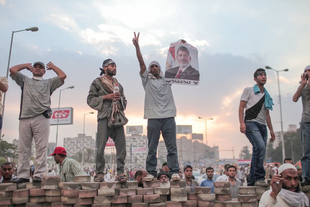 Manifestations au Caire, 3 juillet 2013.
