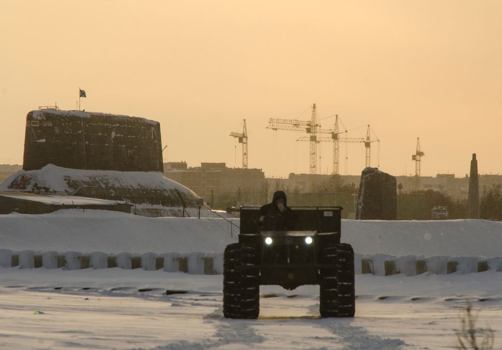 Russian military, Arkhangelsk, February 2022.