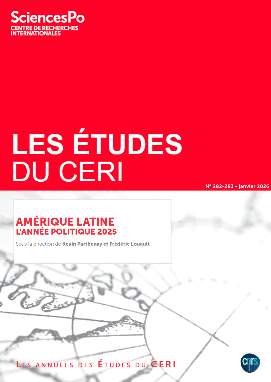 Couv.: Amérique latine. L’Année politique 2025, Sous la direction de Kevin Parthenay et Frédéric Louault