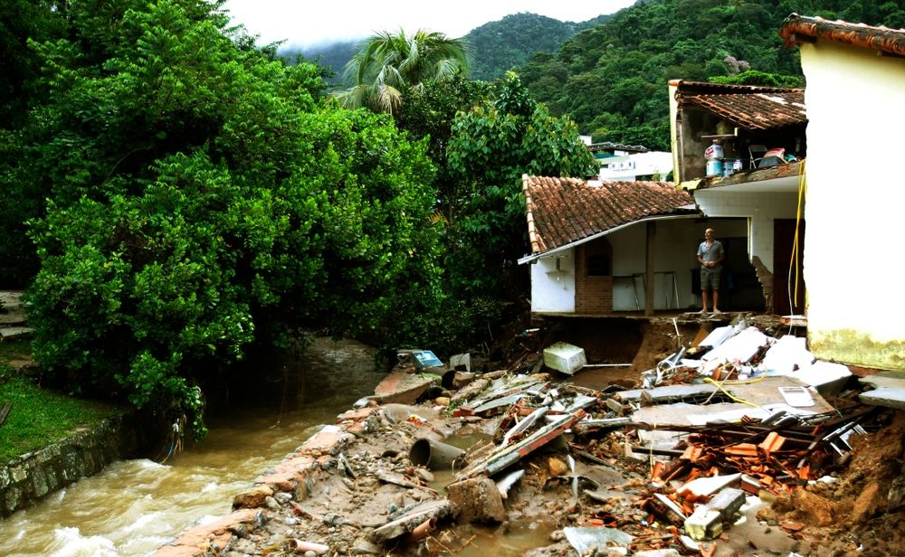 Landslide Rio de Janeiro 2019.