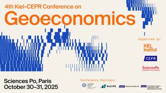 Abstract visual fro the 4th Kiel-CEPR Geoconomics Conference