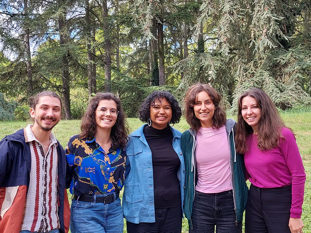 Valentin Maldera-Soudan, Anouk Bruant, Jianli Pronie, Jade Payan et Philippine Cedrone