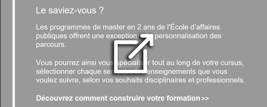 Découvrez comment construire votre formation (infogram)