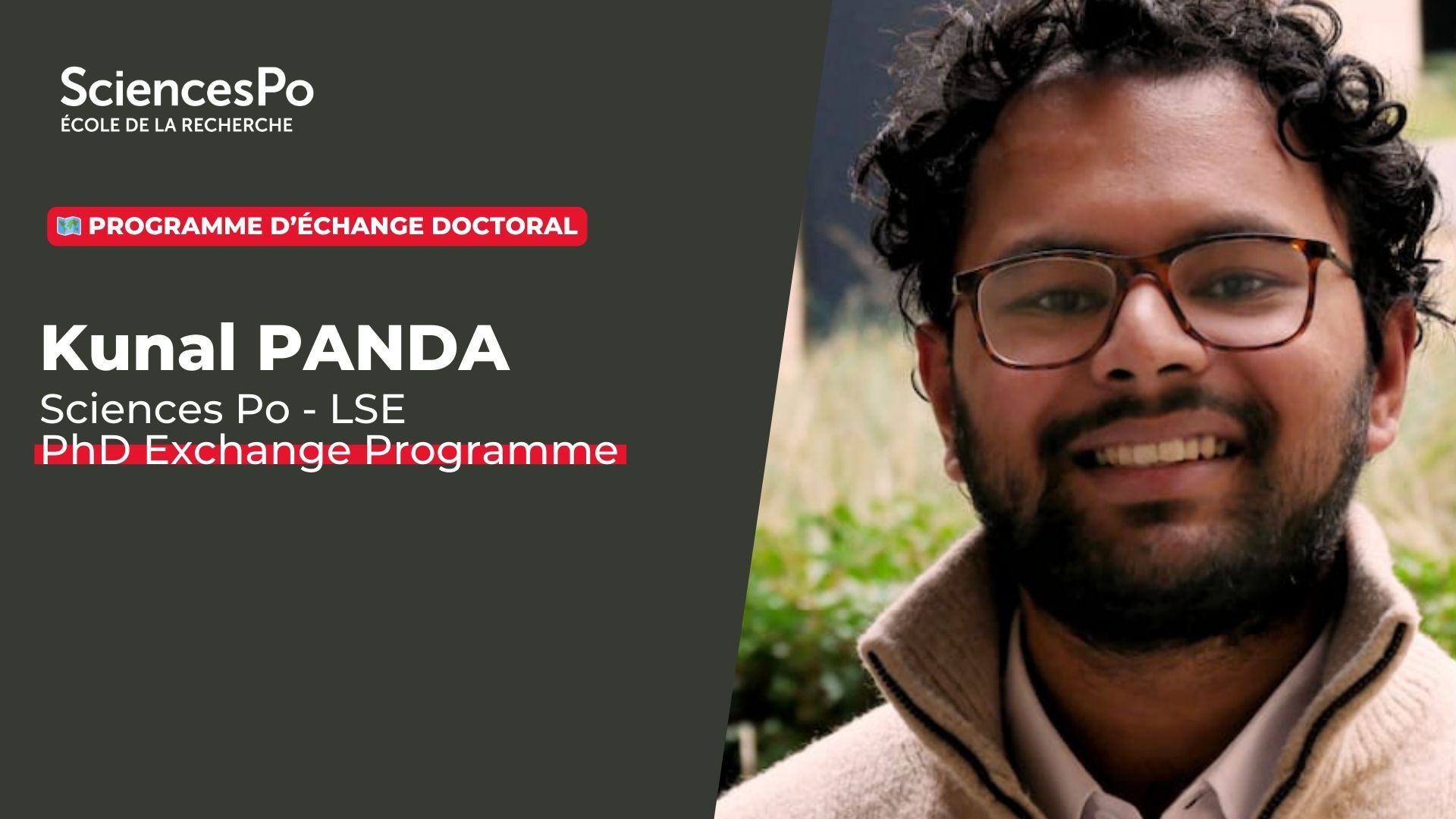Kunal Panda, doctorant en économie, accueilli à la LSE dans le cadre d’un programme d’échange doctoral