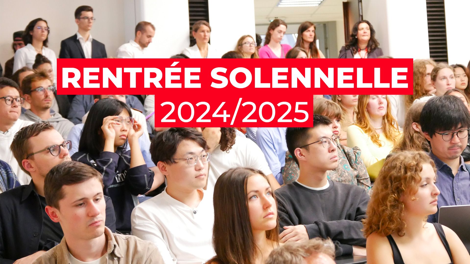 Rentrée solennelle 2024/2025