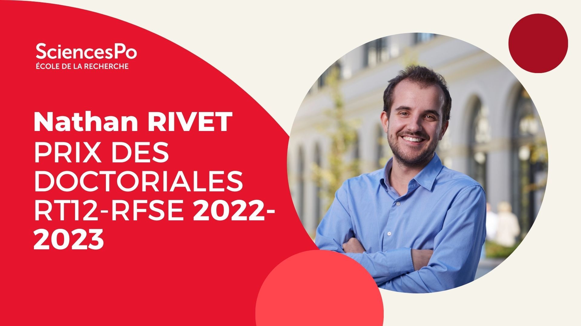 Nathan Rivet, prix des doctoriales