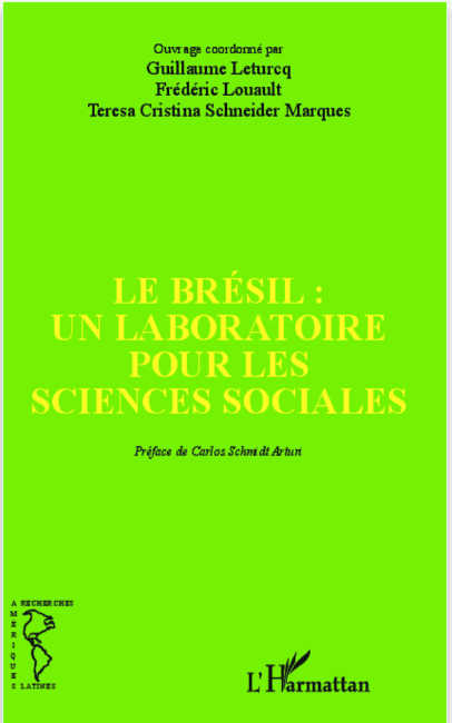 Couv. Le Brésil : un laboratoire pour les sciences sociales
