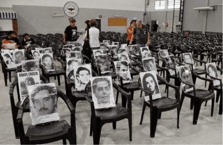 El centro de detención clandestino El Vesubio