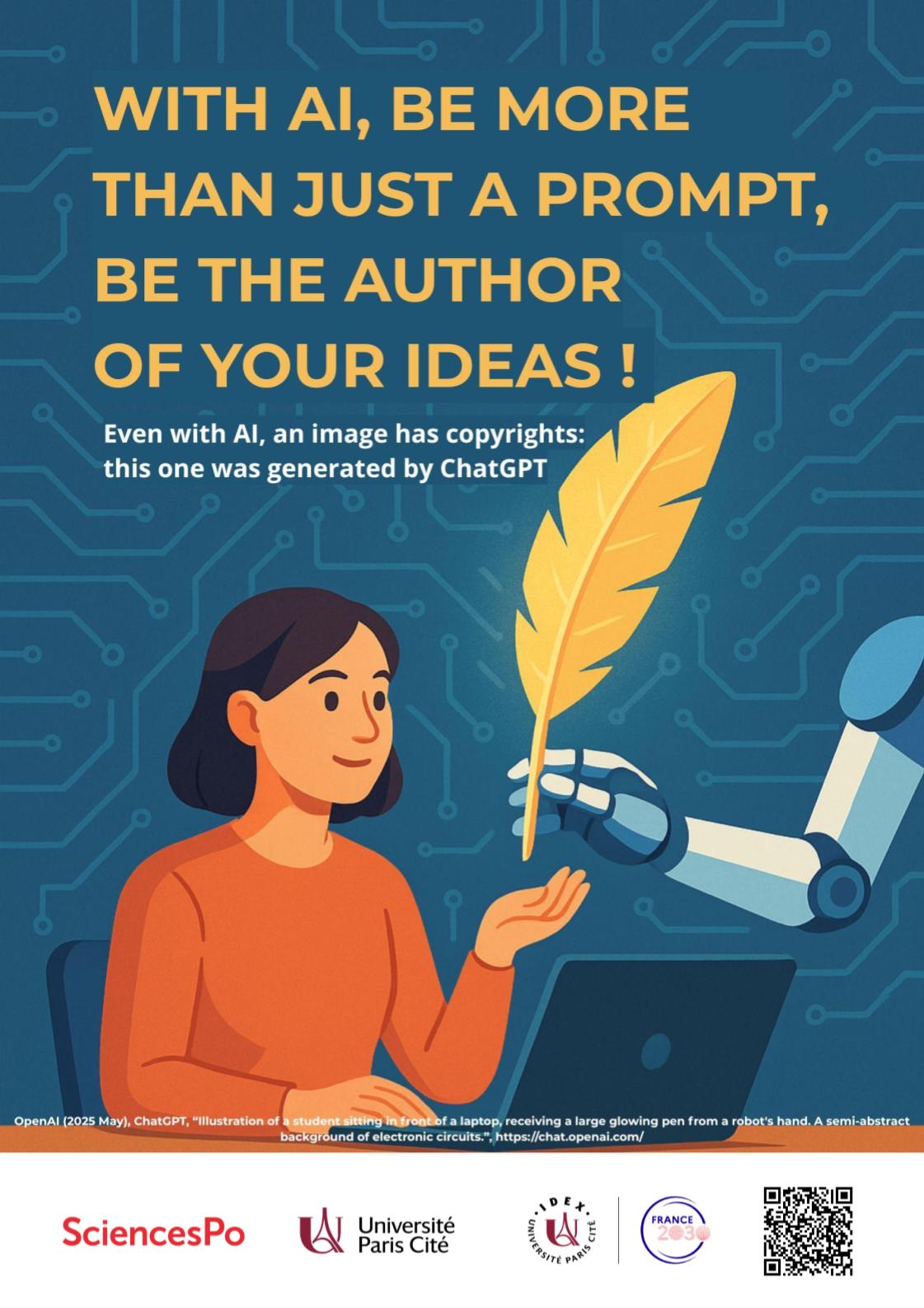 Avec l'IA, sois plus qu'un simle prompt, sois l'auteur de tes idées