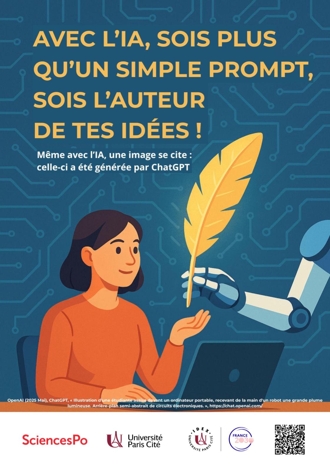 Avec l'IA, sois plus qu'un simle prompt, sois l'auteur de tes idées