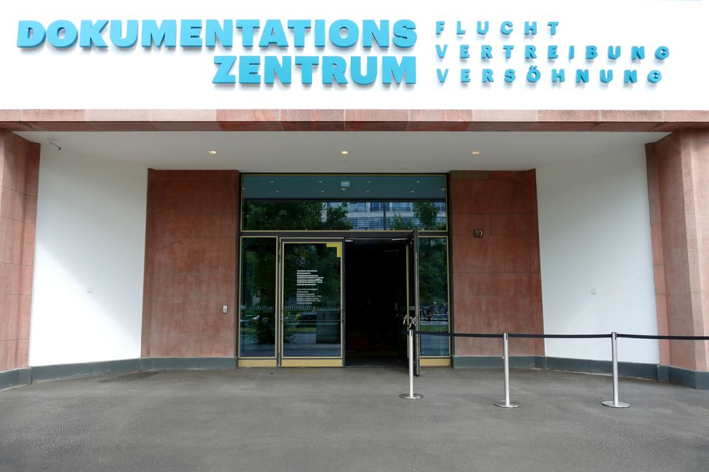 Entrée du centre de documentation de Berlin