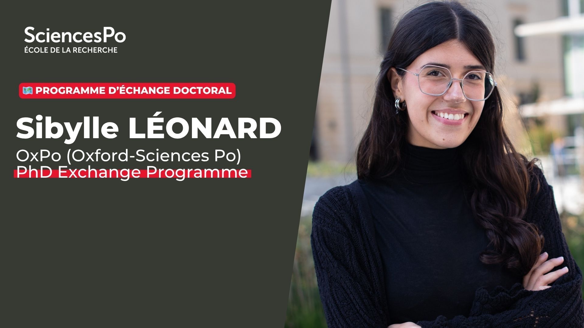 Sibylle Léonard, PhD exchange programme Oxpo