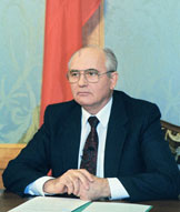 Discours télévisé de Mikhaïl Gorbatchev, Président de l'URSS, qui annonce sa démission, le 25.12.1991