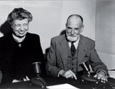 Eleanor Roosevelt et René Cassin, 1947
