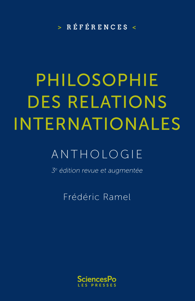 Philosophie des relations internationales Book cover
