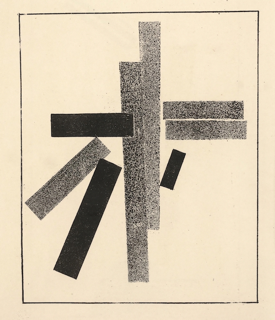 Three Black and Five Grey. Malevich. Dossier du CERI Eberhard Kienle