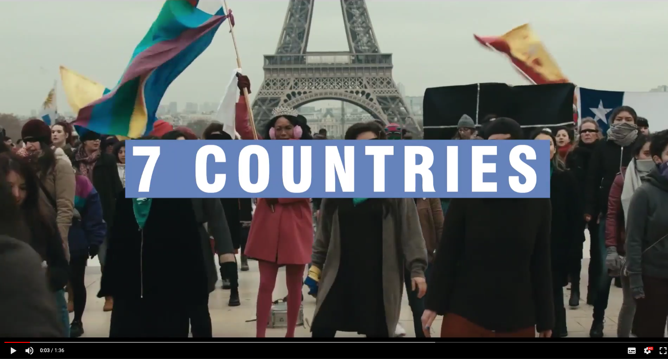 Seven countries. Protestas webseries. CERI Olivier Dabene