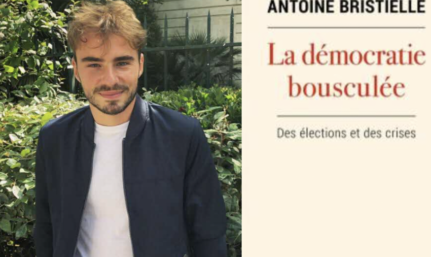 Antoine Bristielle + couv La démocratie bousculée