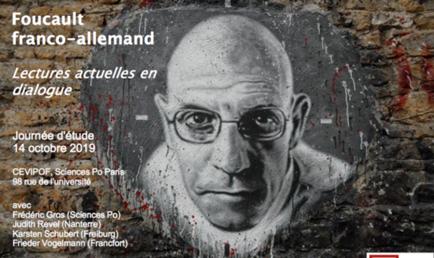 Affiche Foucault franco-allemand