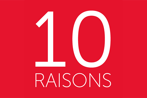 10 raisons
