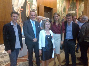 Thomas Lacroix, François Gemenne, Catherine Wihtol de Wenden, Helene Thiollet, Serge Weber, Musée de l'Immigration - 7-07-2014