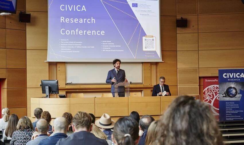 CIVICA Research Conference 2023. Crédits photo : Alexis Lecomte