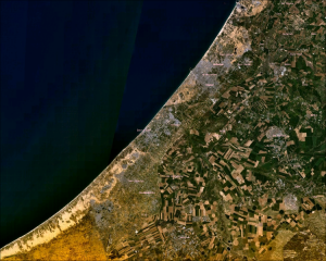 Gaza Strip NASA