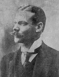 André Siegfried, Buste, 3/4 à g., 1910. Source : Gallica. Domaine public.
