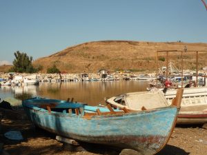 [La décharge de Borj Hammoud vue du port de pêche avant les récents travaux de démantèlement - Photo Eric Verdeil - CC-ND-NC]