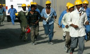 Burj Dubai Construction Workers, 2007 by Imre Solt.CC-BY-SA-3.0 