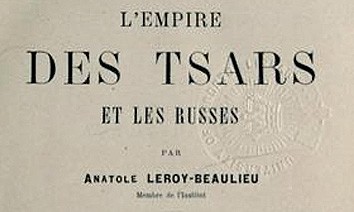 L’empire des Tsars et les Russes 