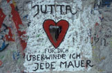 Graffiti sur le Mur de Berlin