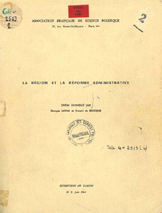 Couverture de l'ouvrage de Georges Lavau et de Baecque