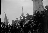 Manifestation de la Ligue des Patriotes au monument commémoratif de Champigny, 1916