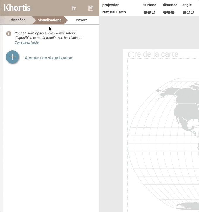 choix visualisation